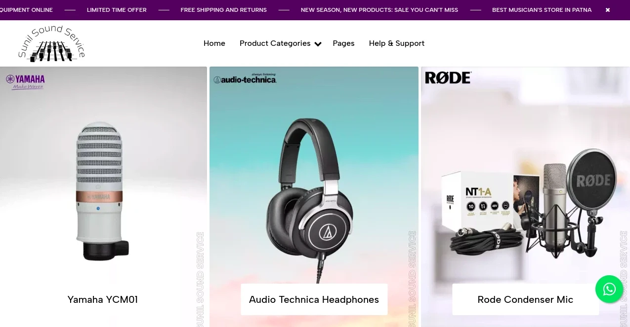 SunilSoundService.com